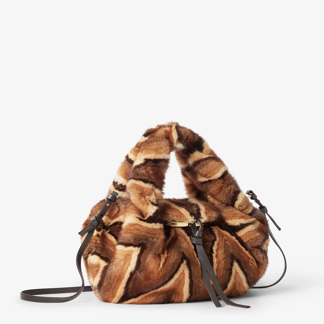 FENDI Spy Small Multicolor inlaid mink bag - Image 4